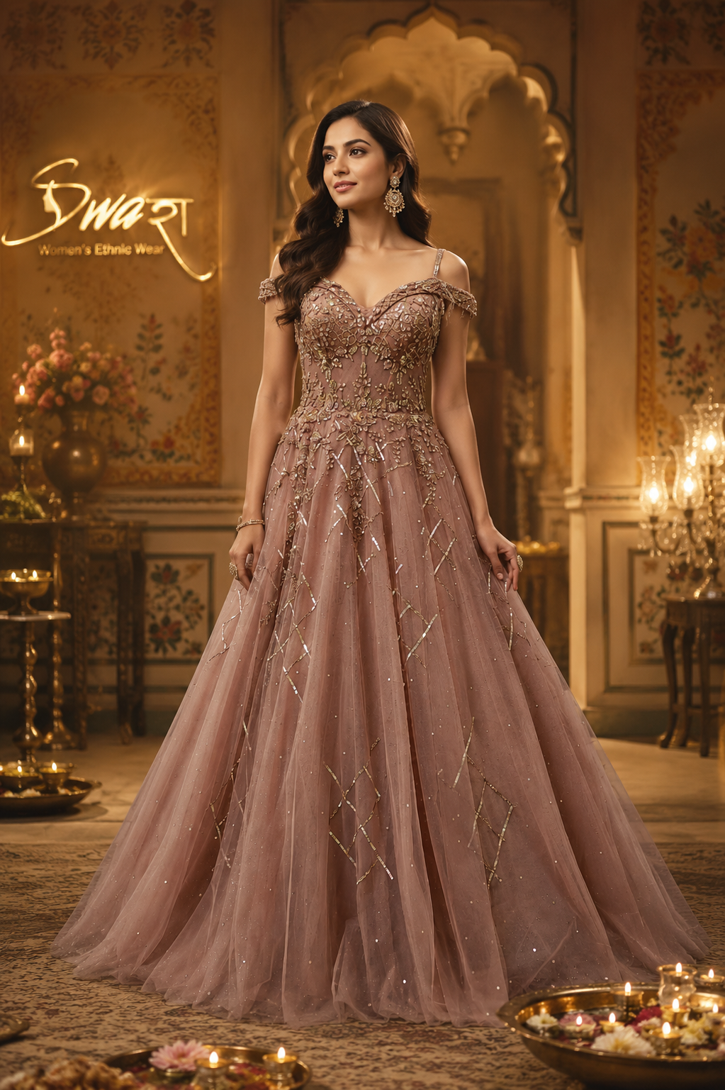 Zariya Ivory Bridal Gown